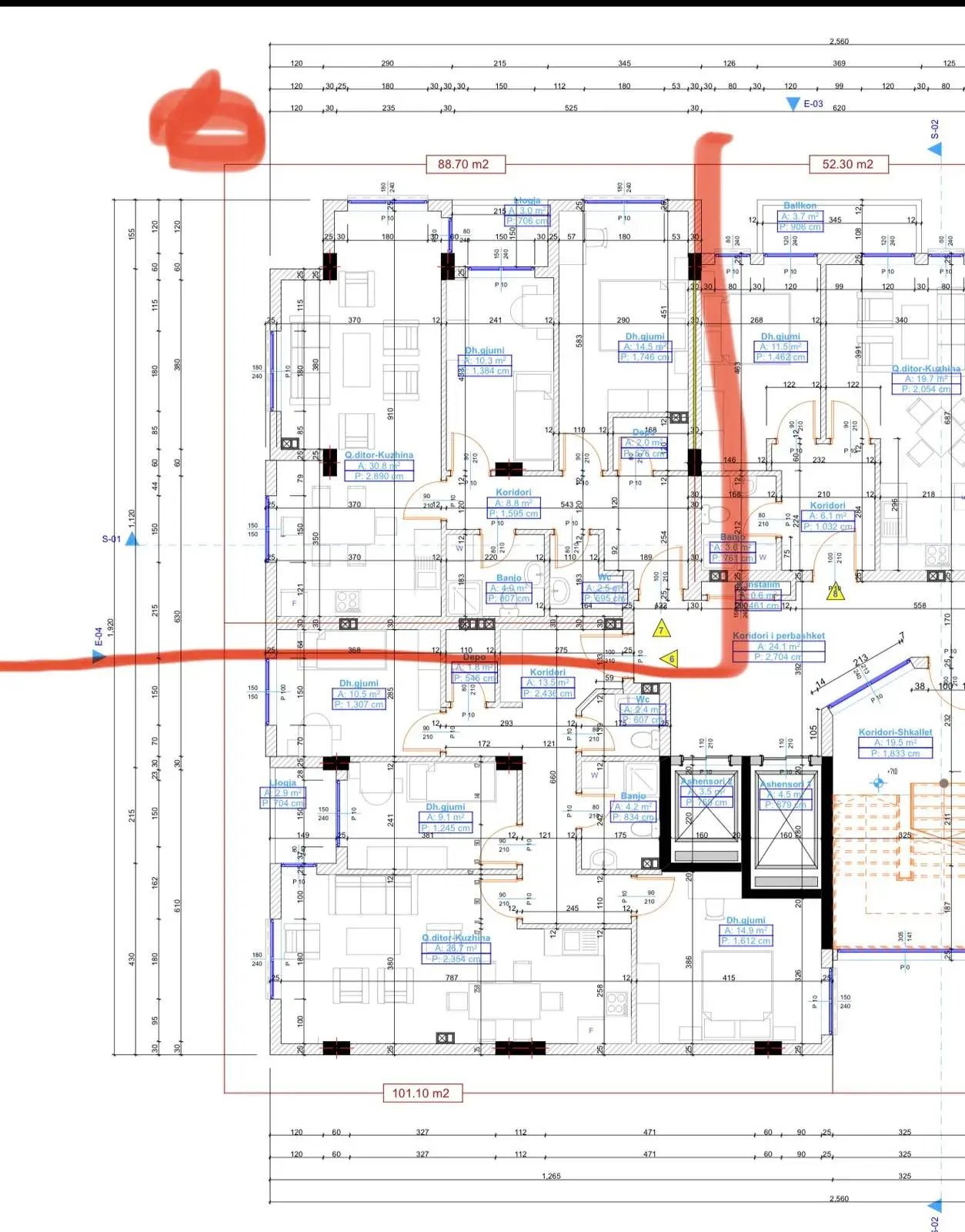 Apartament • 89m2