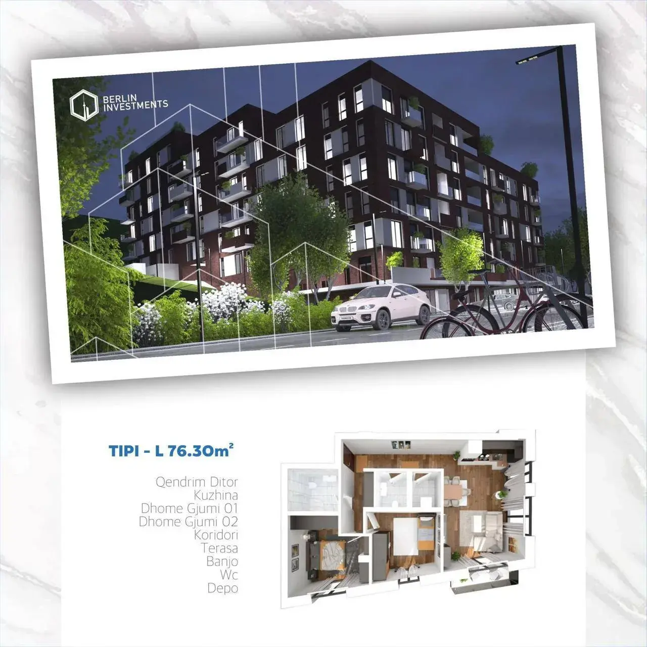 Apartament • 76.30m2