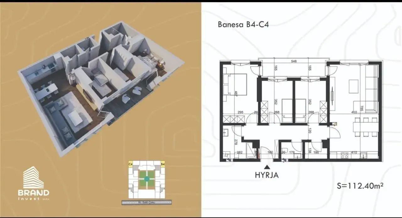 Apartament • 112.4m2