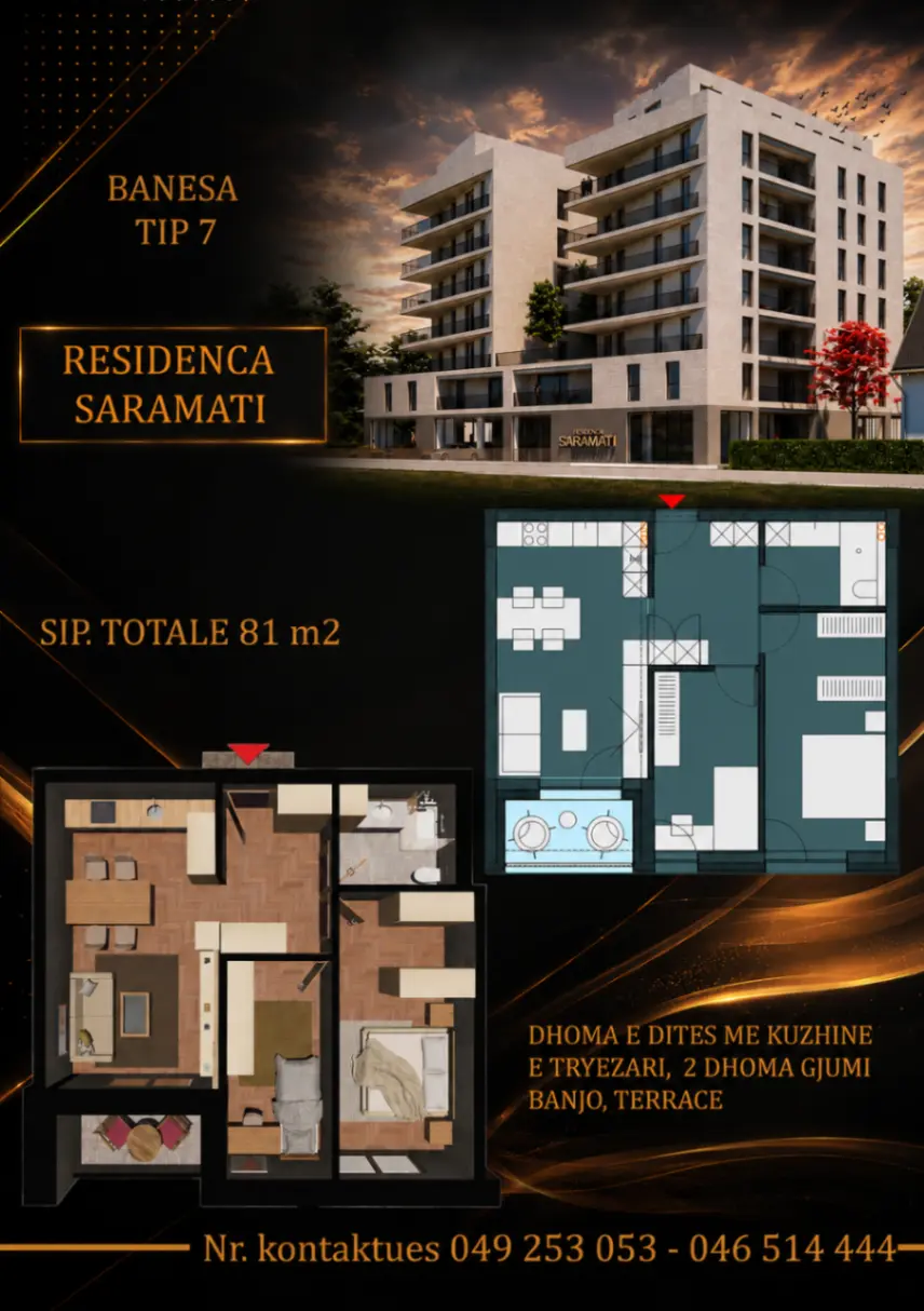 Apartament • 81m2